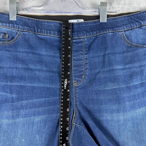 Croft & Barrow Jegging Jeans High Waist Womens Size Plus 20W High Rise Blue - Picture 8 of 12